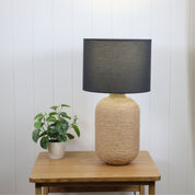 LARIAT - Wound Rope Lamp Base