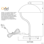 MERTON - Metal Table Lamp