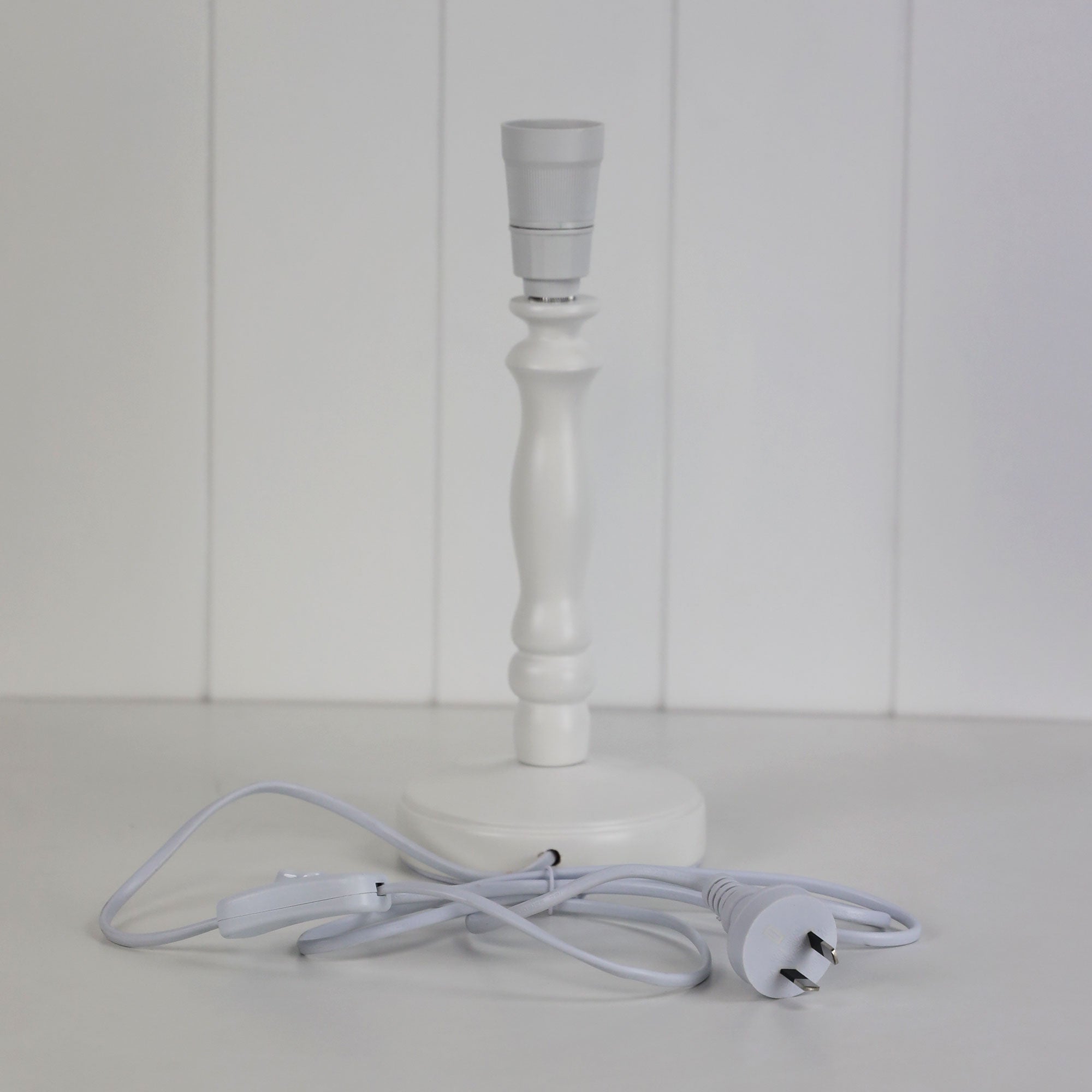 ROSALIE 27 - Painted Timber Table Lamp base B22