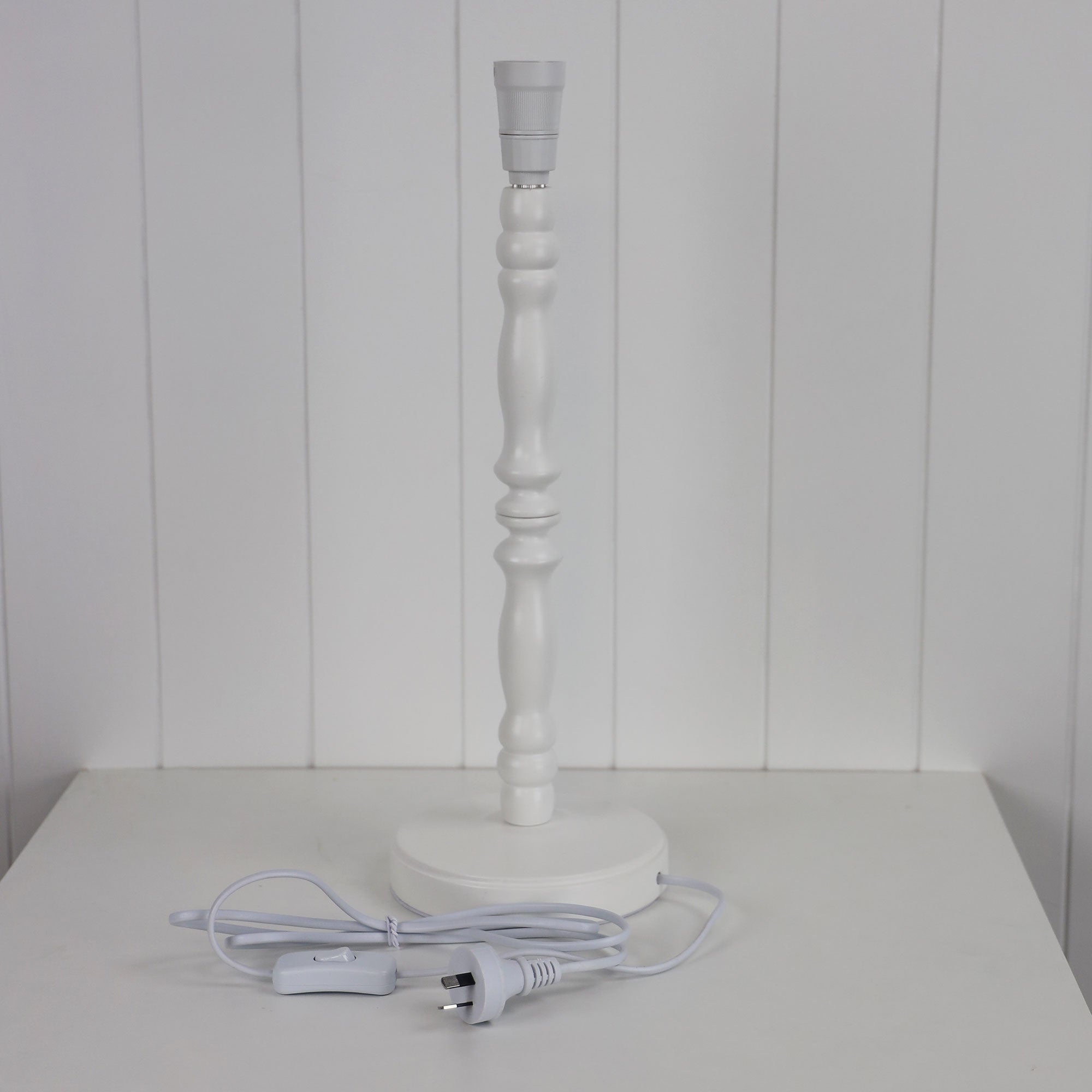 ROSALIE 46 - Painted Timber Table Lamp base B22