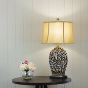 DONATI - Classically Styled Table Lamp with Harp Shade