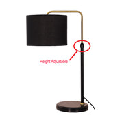 MYRA - Height Adjustable Table Lamp