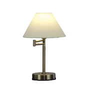 ZOE ANTIQUE BRASS - ON-OFF Touch Lamp Antique Brass