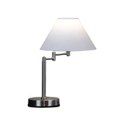 ZOE BRUSHED CHROME - ON-OFF Touch Lamp Brushed Chrome