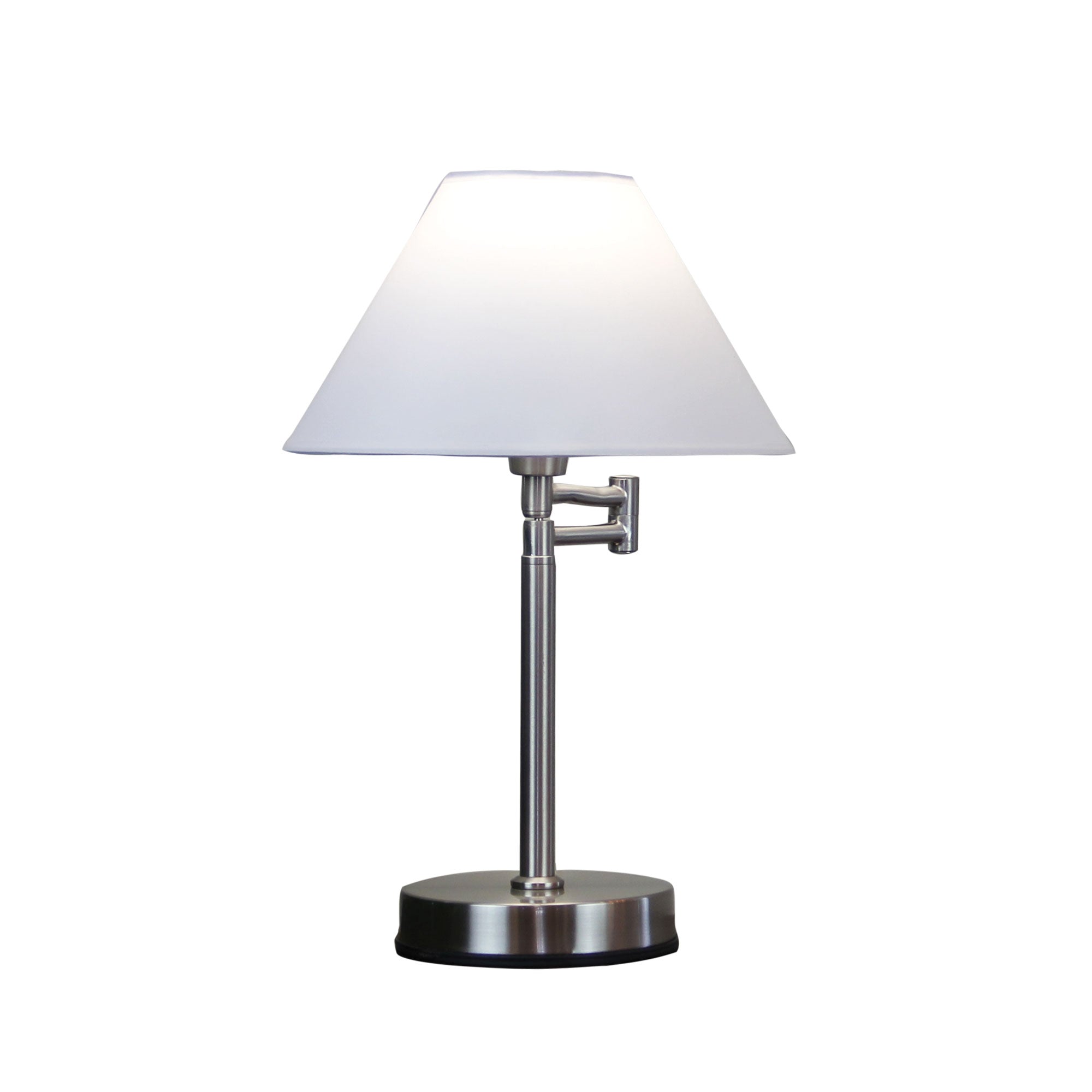 ZOE BRUSHED CHROME - ON-OFF Touch Lamp Brushed Chrome