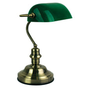 BANKERS TOUCH ANTIQUE BRASS - ON/OFF Touch Lamp Antique Brass