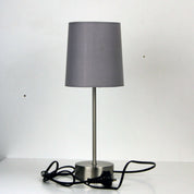 LANCET GREY - ON-OFF Touch Lamp Grey Shade