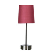 LANCET PINK - ON-OFF Touch Lamp Pink Shade