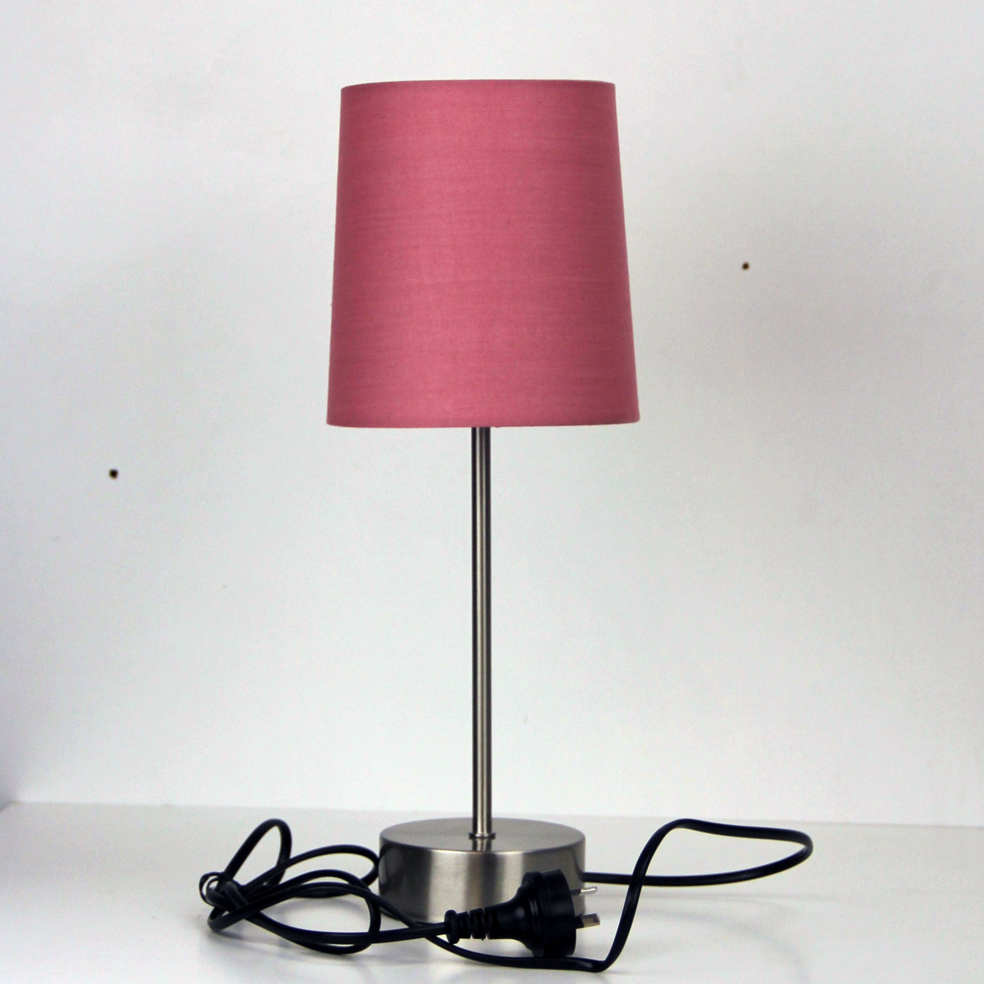 LANCET PINK - ON-OFF Touch Lamp Pink Shade