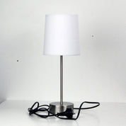 LANCET WHITE - ON-OFF Touch Lamp White Shade