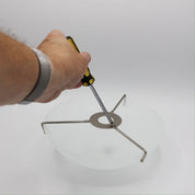 RUBY BRUSHED CHROME - ON-OFF Brushed Chrome Touch Lamp