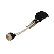 LAMPHOLDER GU10 20cm - Converts 12V Recessed to 240V GU10