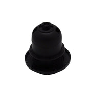 LAMPHOLDER E27 Black - 10mm thread ES lampholder