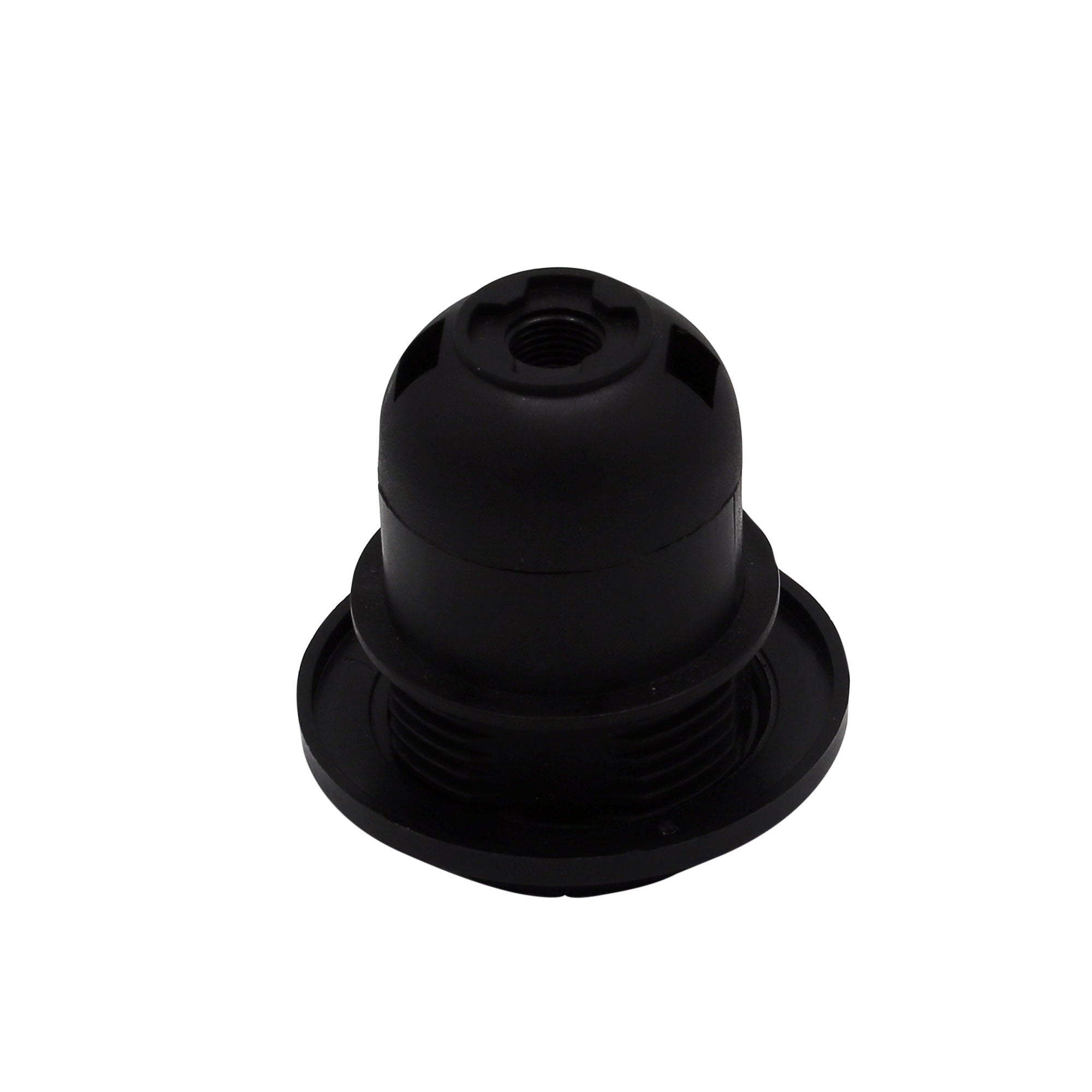 LAMPHOLDER E27 Black - 10mm thread ES lampholder