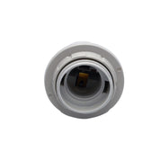 LAMPHOLDER E27 White - 10mm thread ES lampholder