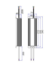 OTTER6: 12V Waterproof Constant Voltage LED Driver IP67 (200W)