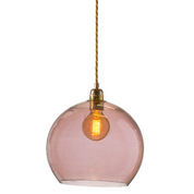 Rowan Pendant Light W280mm Glass Matt Gold
