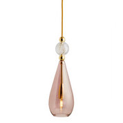Smykke Pendant Light W125mm Glass Swirl Ball