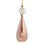 Smykke Pendant Light W180mm Glass Swirl Ball
