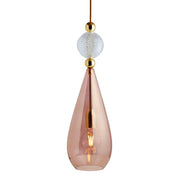 Smykke Pendant Light W180mm Glass Check Ball