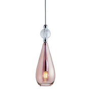 Smykke Pendant Light W125mm Glass Swirl Ball