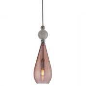 Smykke Pendant Light W125mm Glass Check Ball