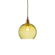 Rowan Pendant Light W155mm Glass Matt Gold