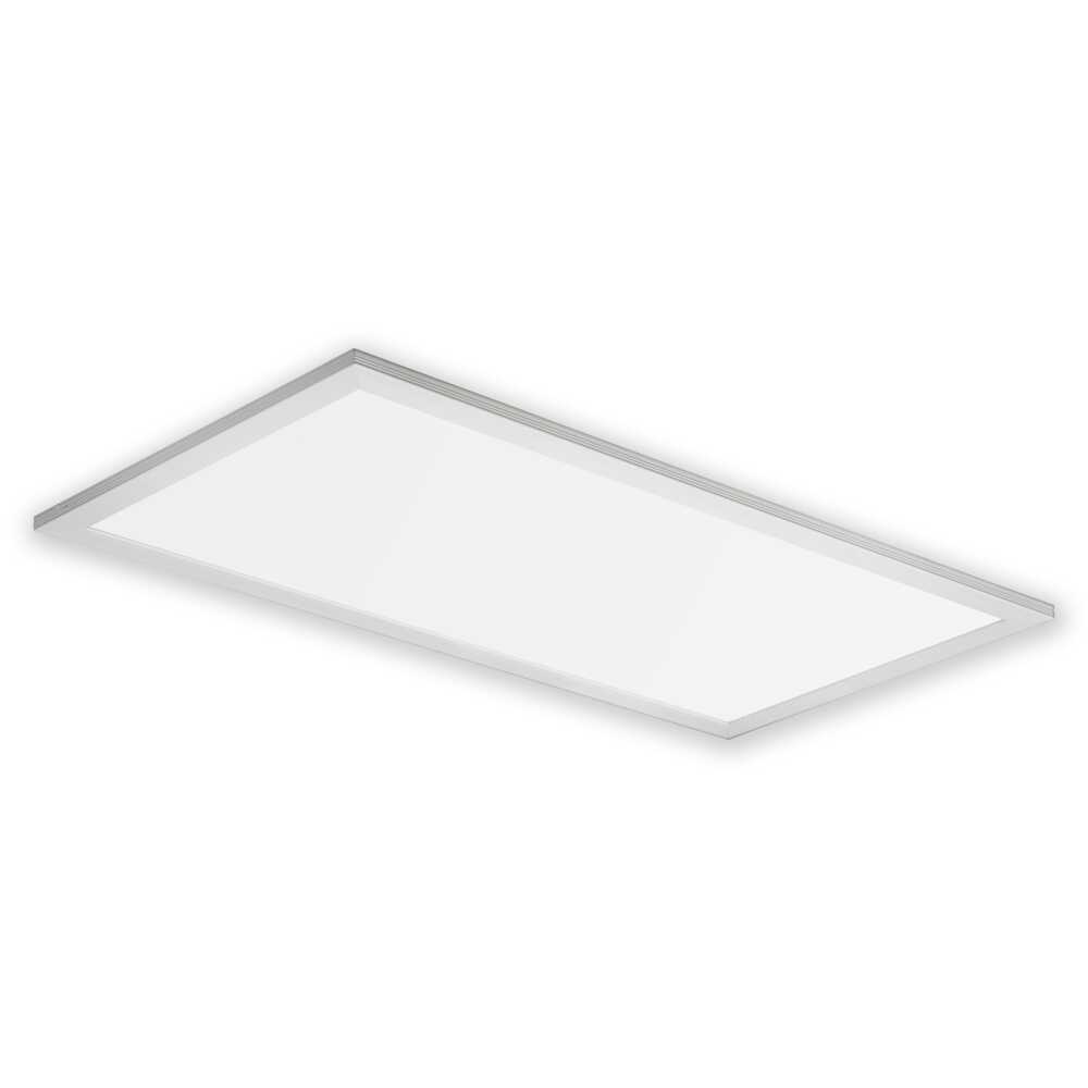 Emergency LED Panel Light W600mm 30W White Aluminium
