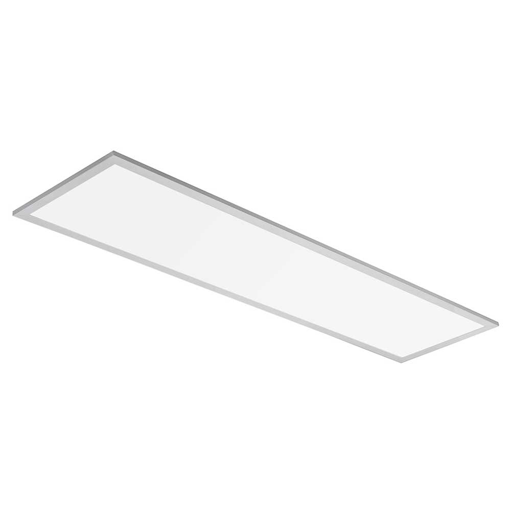 Emergency LED Panel Light W300mm White Aluminium
