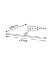 PARIS: City Series LED Interior Satin Chrome Adjustable Picture Wall Light