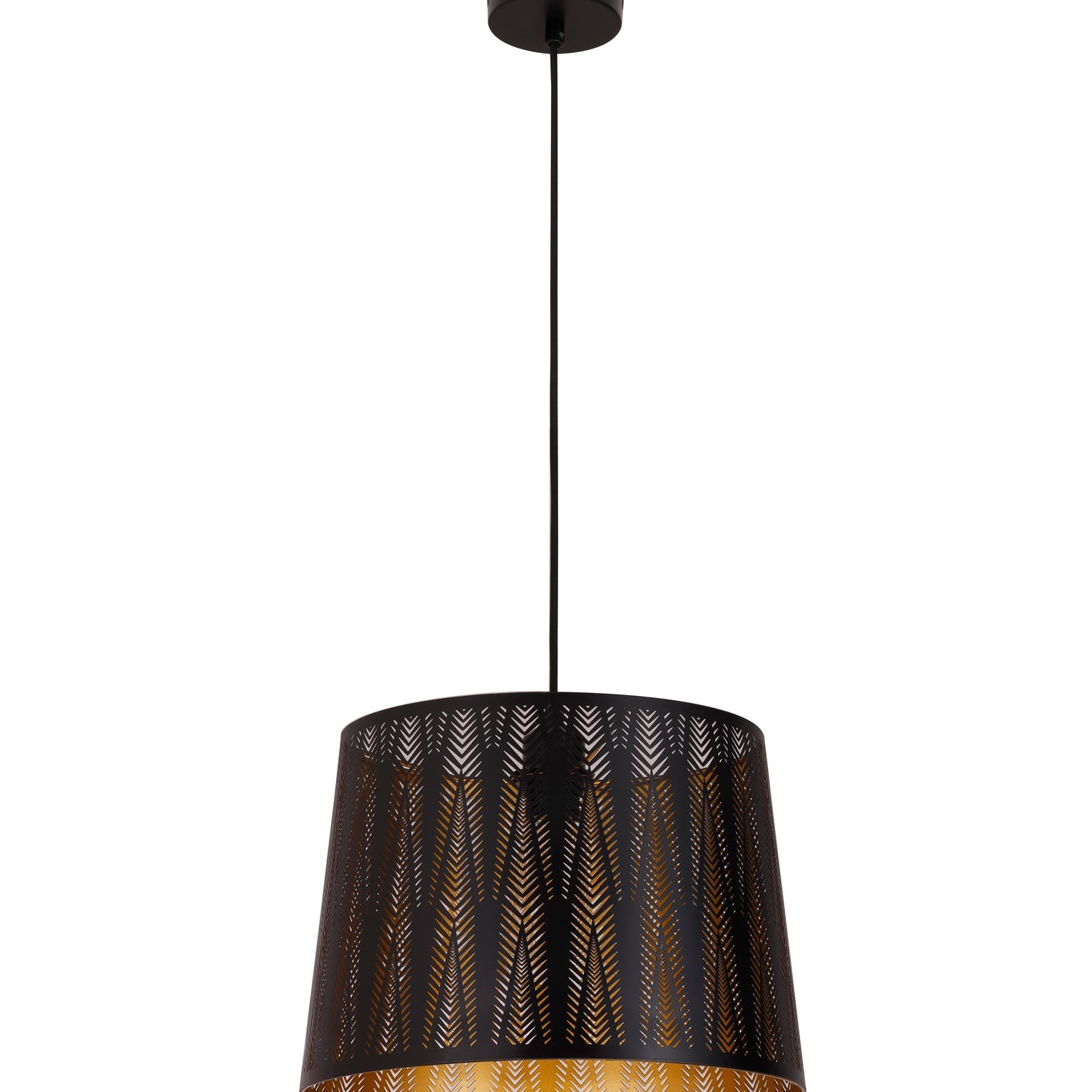 PENSHADE: Interior Slanted with Vector Pattern Laser Cut Pendant Lights