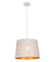 PENSHADE: Interior Slanted with Honeycomb Pattern Laser Cut Pendant Lights