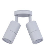 GU10 Exterior Wall Pillar Spot Lights (Matte Grey) IP65