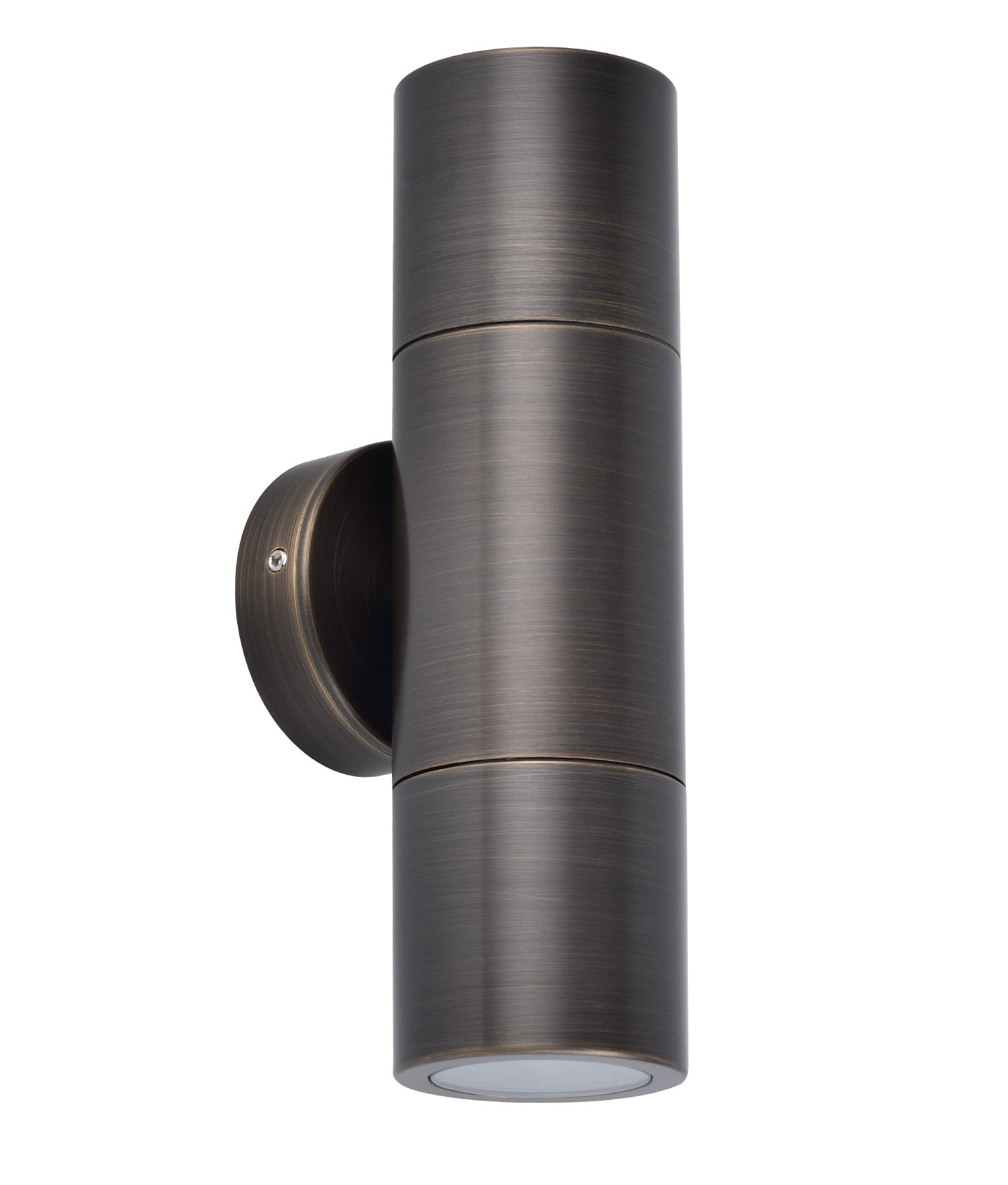 MR16 Exterior Wall Pillar Spot Lights (Rustic Brass) IP65