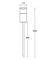 PHARE: Exterior Black Garden Spike Lights IP65