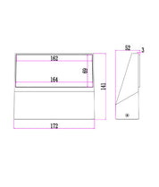 PLANA: Exterior LED Adjustable Wedge Surface Mounted Wall Lights IP65
