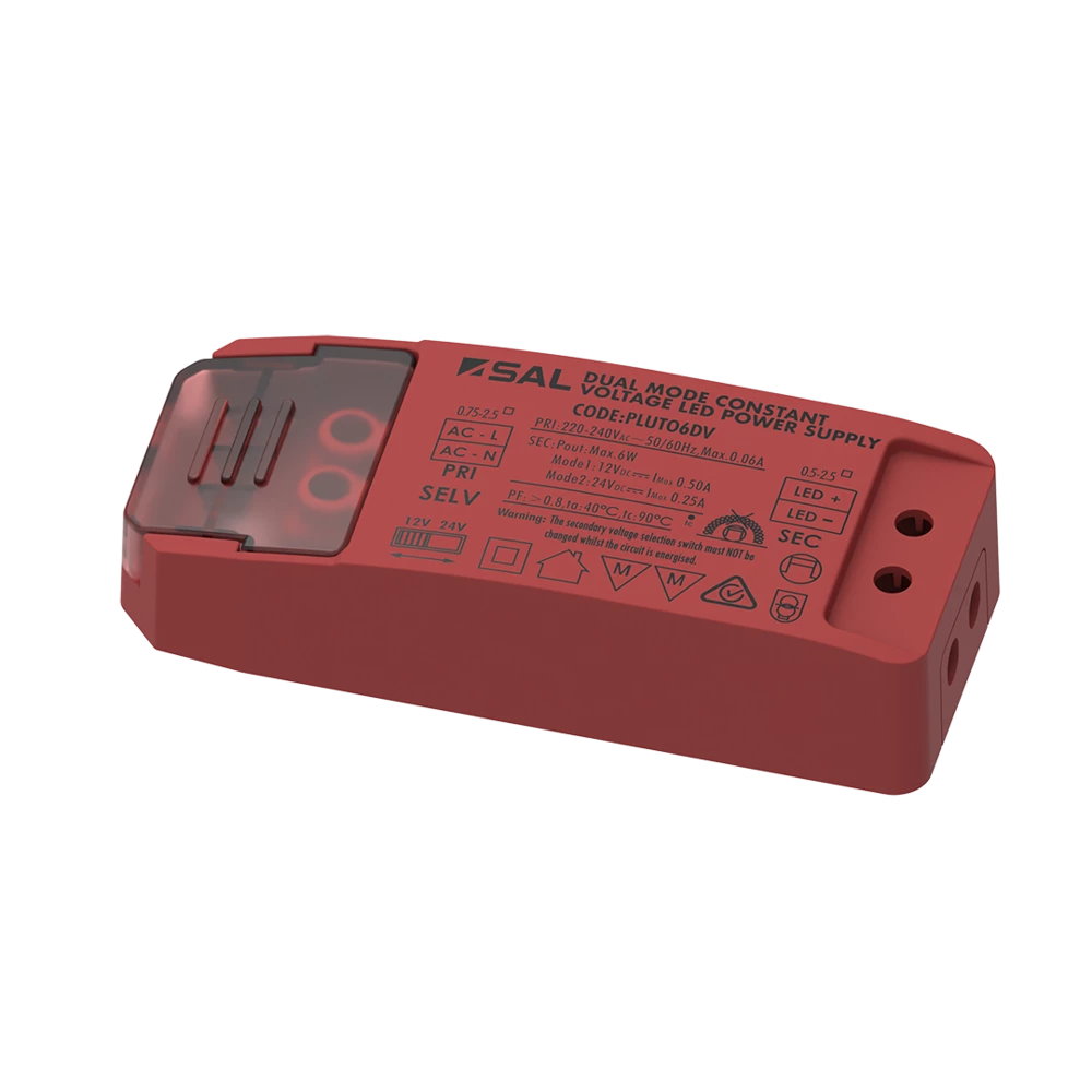 Pluto Constant Dual Voltage 12V/24V 6W LED Driver