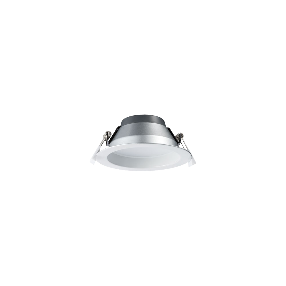 Premier Recessed LED Downlight Silver Aluminium TRI Colour