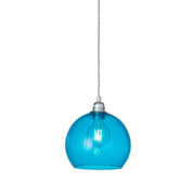 Rowan Pendant Light W220mm Glass Matt Silver