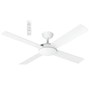 Quantum 52" DC Ceiling Fan with Remote | Matte White