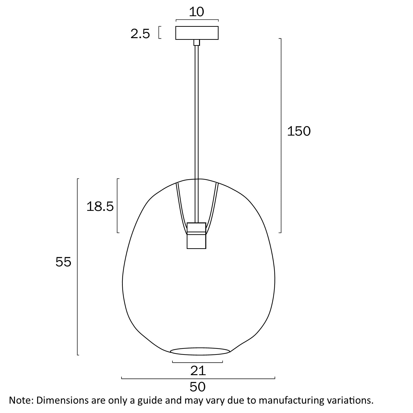 RANA PENDANT LIGHT SERIES