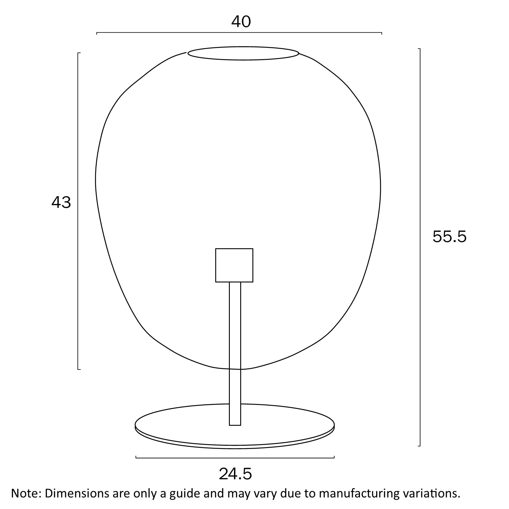 RANA TABLE LAMP SERIES