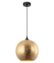 ROCHE: Interior Wine Glass Shape Matte Gold / Chrome Glass Pendant Lights
