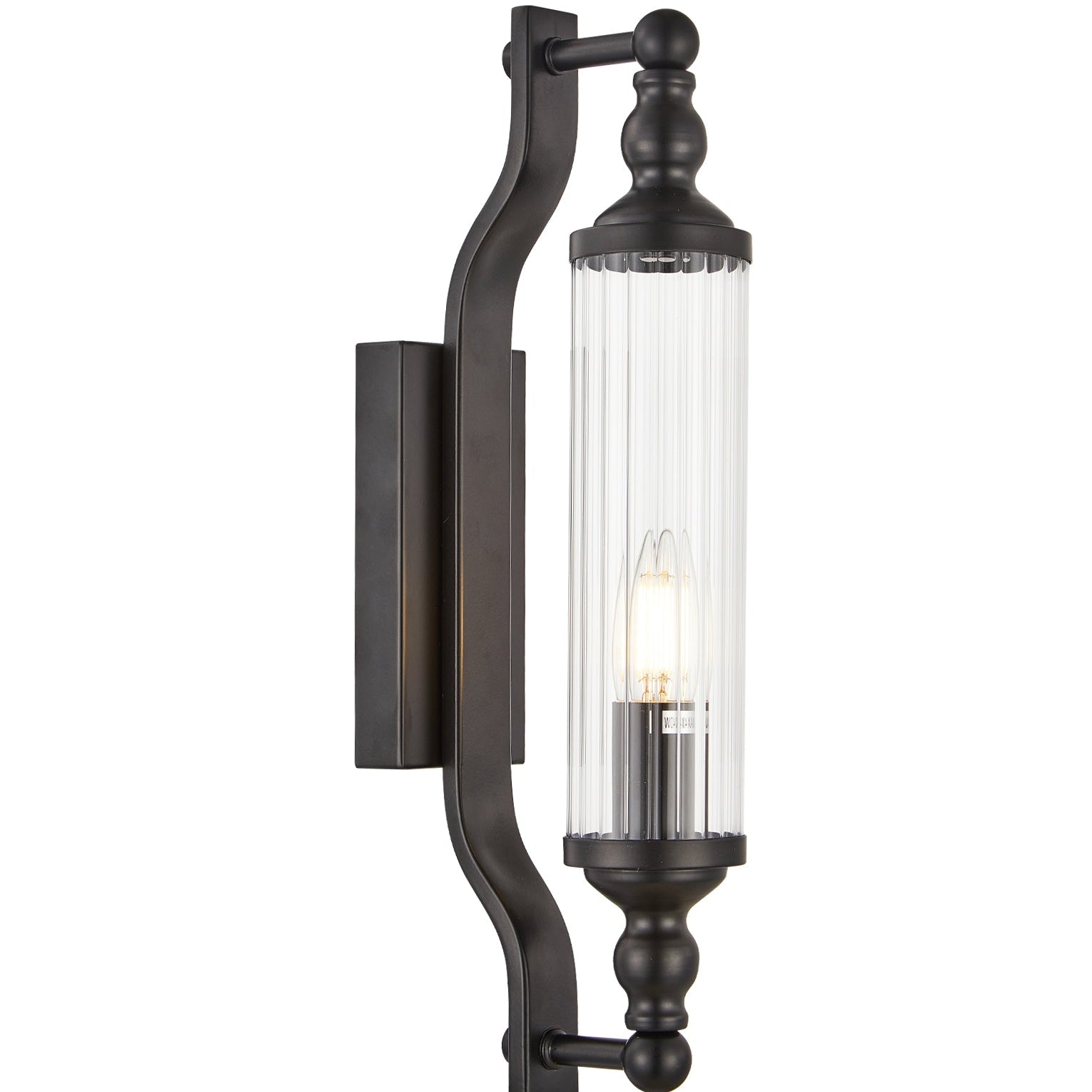 RODILLO: Interior Tubular Clear Glass Wall Lights