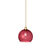 Rowan Pendant Light W220mm Glass Matt Gold