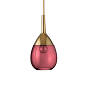 Lute Pendant Light W140mm Glass