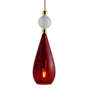 Smykke Pendant Light W180mm Glass Check Ball
