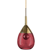Lute Pendant Light W220mm Glass
