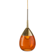 Lute Pendant Light W220mm Glass