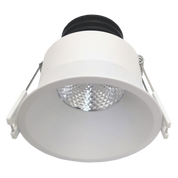 Unifit Fixed Recessed LED Downlight 10W White Aluminium 3 CCT